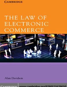 The Law of Electronic Commerce